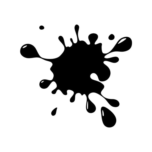 Car Water Drop Reflective Car Stickers Funny Paint Stains Window Decals Stains Inkjet Vinyl Body Stickers Car  Stickers