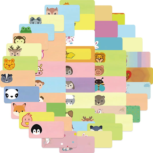 50PCS Animal Cartoon Stickers for Luggage, Laptop, Phone