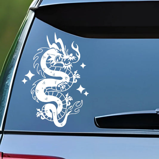 Divine Dragon Waterproof Vinyl Decal Sticker
