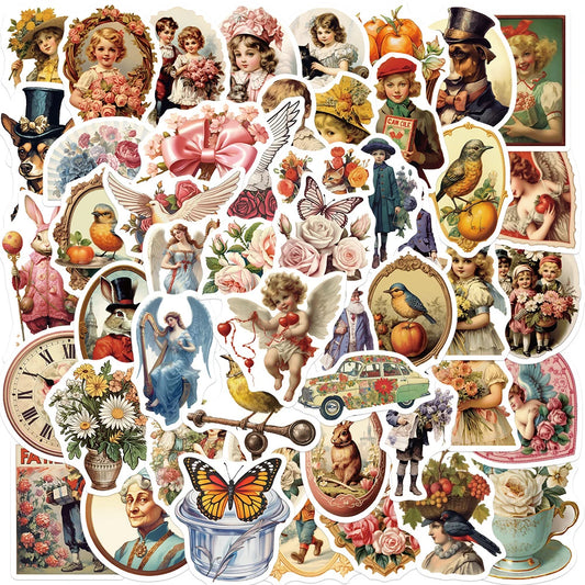 Vintage Art Graffiti Stickers for Guitar Laptop Phone Motorcycle Car Suitcase Decoration