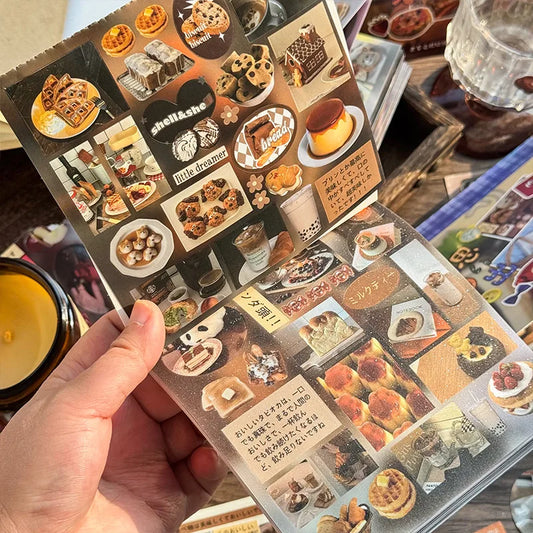 Y2K Kawaii Japanese Food Sticker Book - 30 Pages
