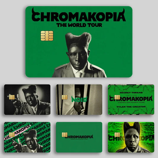 Tyler Creator Credit Card Stickers 4PCS Waterproof