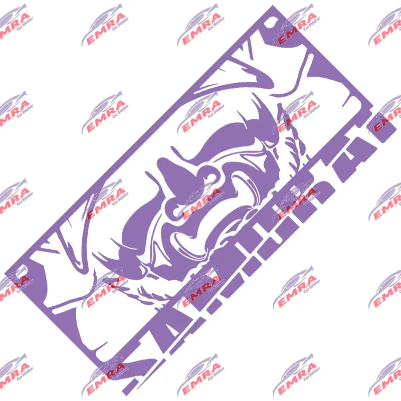 Japanese Anime Car Sticker Notebook Stickers Exterior Accessories Decoration Window Die Cutting Holographic Vinyl Decals