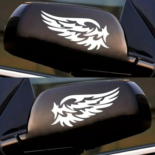 Waterproof Feather Wings Car Vinyl Decal Sticker