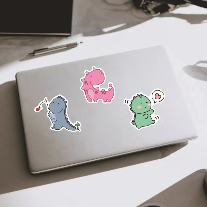 10/30/50Pcs Dinosaur Planet Stickers Waterproof Decal Laptop Motorcycle Luggage Snowboard Fridge Car Pegatinas