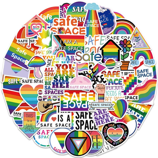 Colorful Space Stickers for Laptop Luggage Guitar Motorcycle DIY Decals